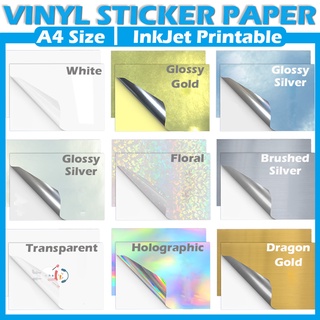 Premium Printable Waterproof Vinyl Sticker Paper For Inkjet And