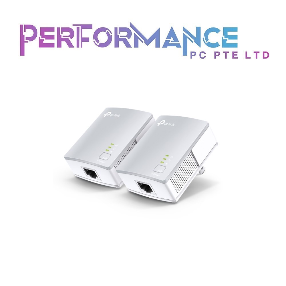 TPLINK TLPA4010KIT AV600 Nano Powerline Adapter Starter Kit up to