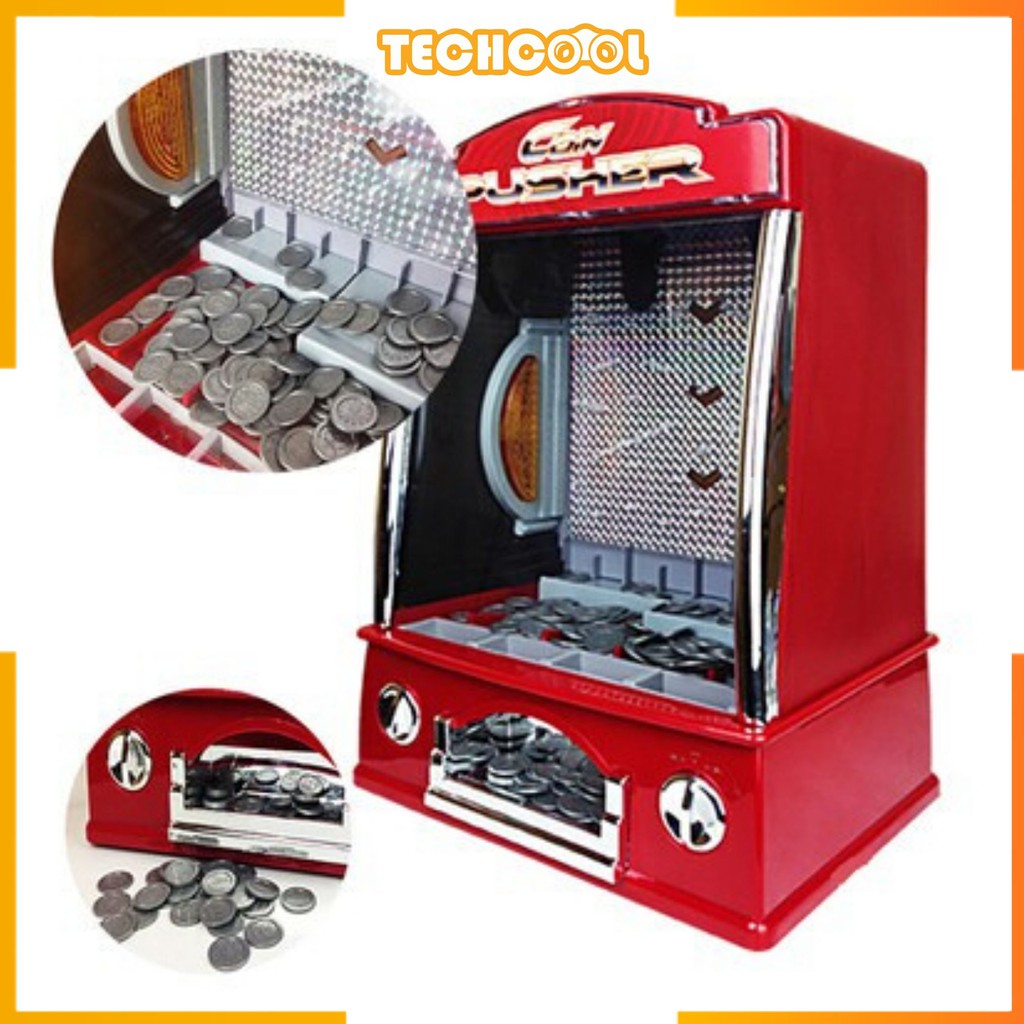 Opel Mini Coin Push Machine Toy Children Amusement Machine Candy Claw ...