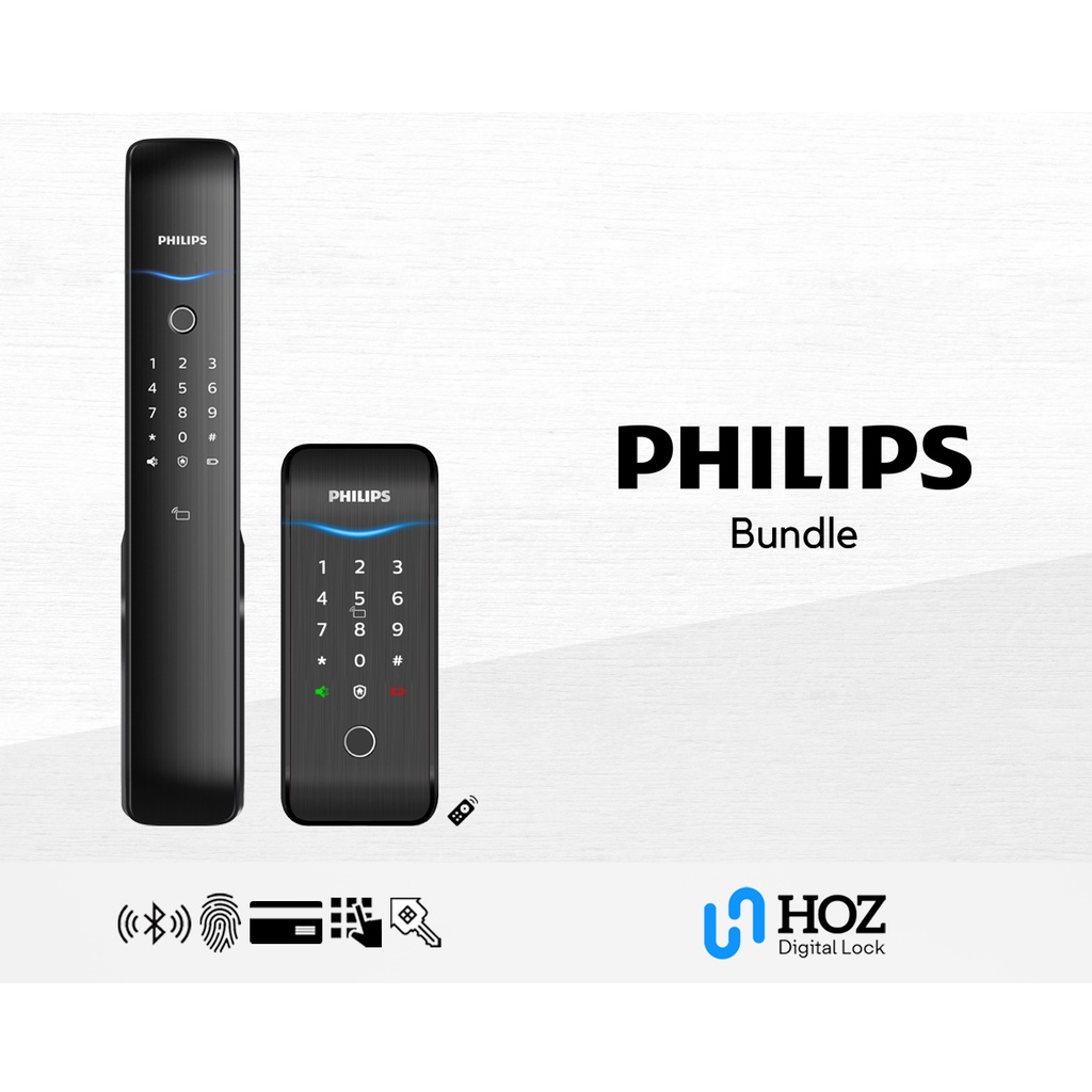Philips Easykey 9200 Door Digital Lock & Philips Easykey 5100K Gate