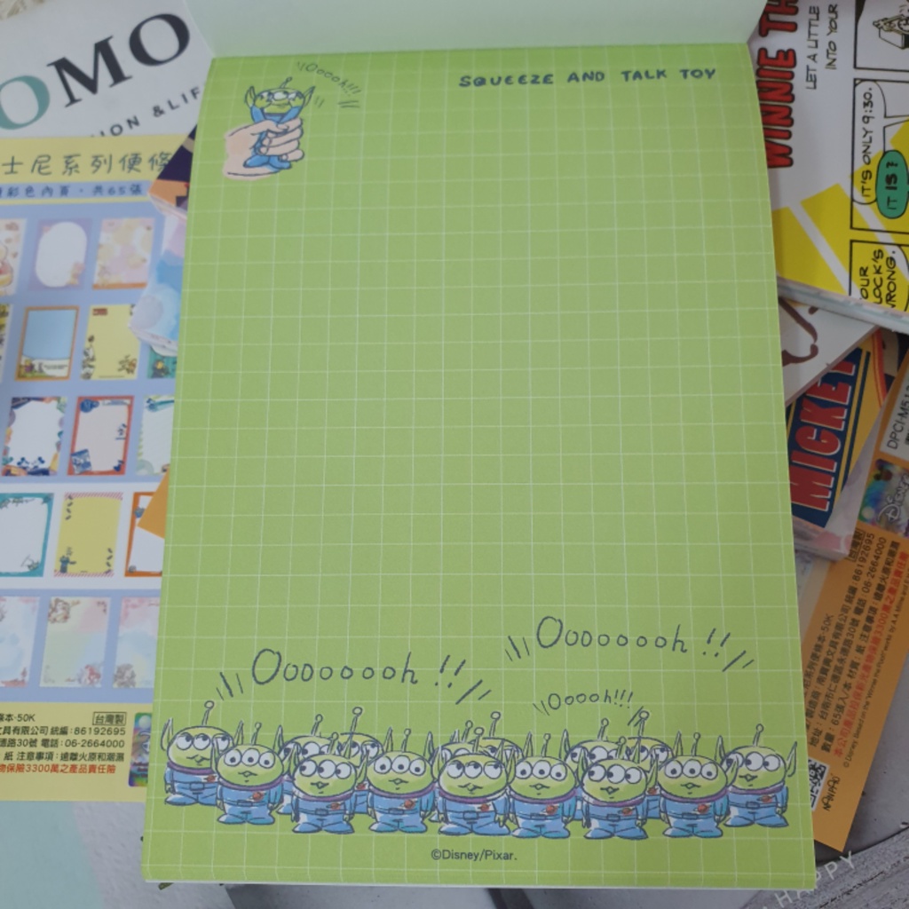 Disney 50k Notebook Pooh Note Paper Mickey The Little Mermaid Portable ...