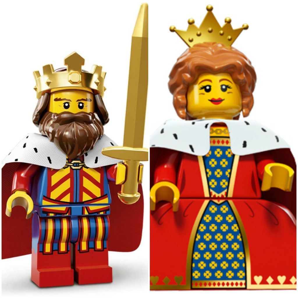 Collectable Minifigures Lego 71008 71011 71013 Series 13 & 15 King