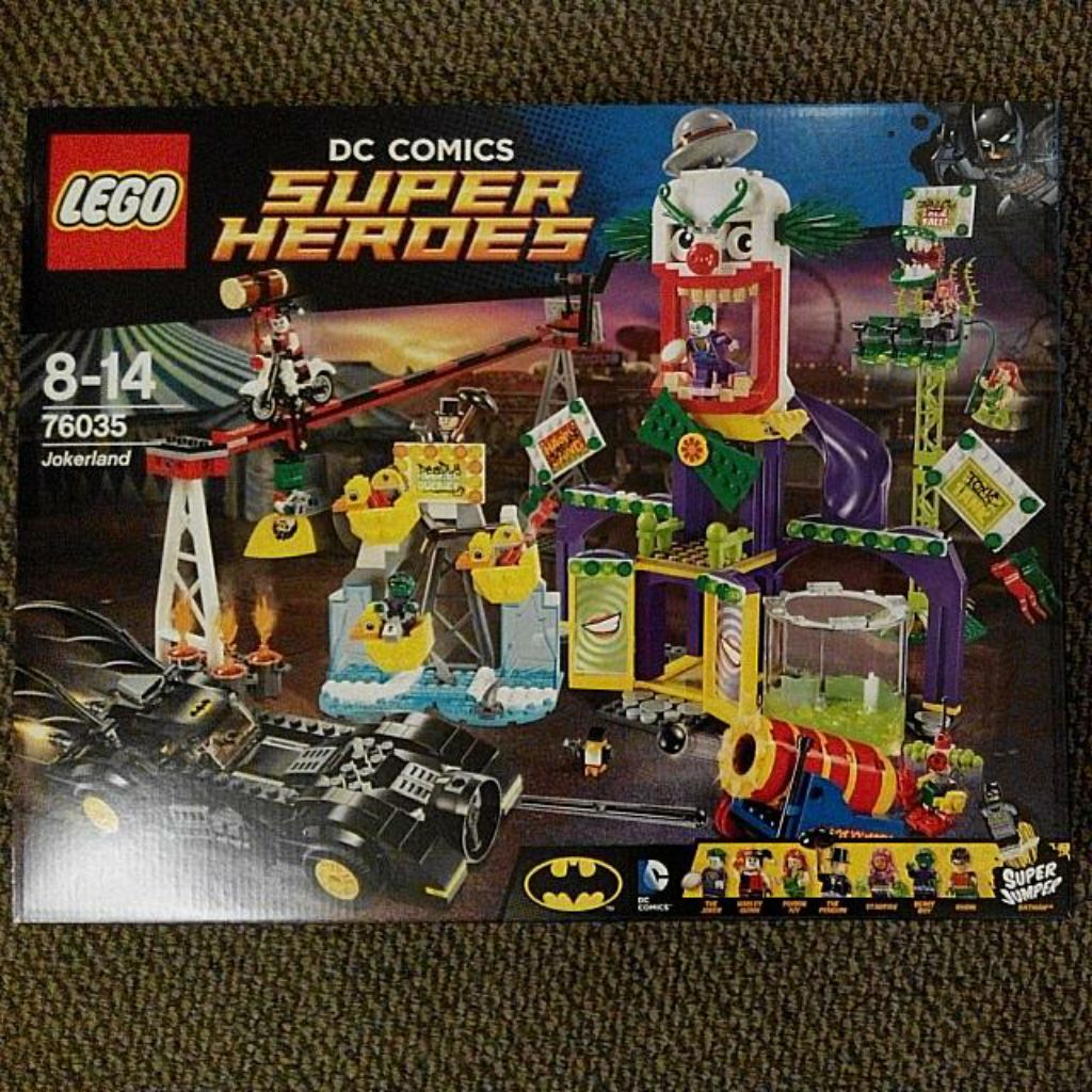 Lego 76035 dc comics 2024 super heroes jokerland stores