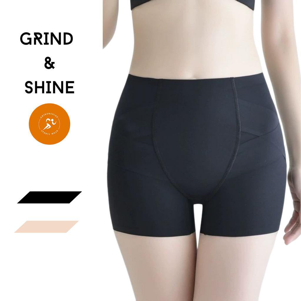 [SG READY STOCK] High waist body shaper safety boxer shorts panty ...
