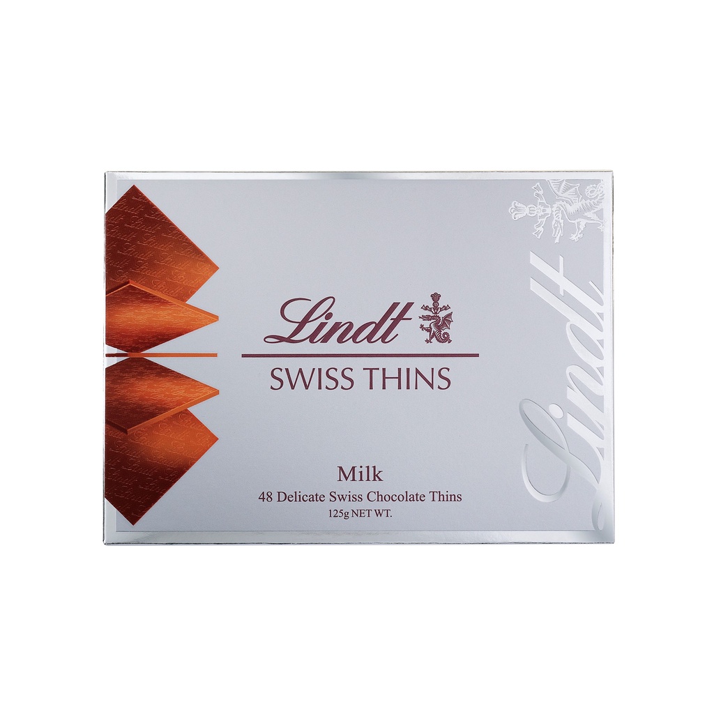 Lindt Swiss Thins Milk Chocolate [Switzerland] Shopee Singapore