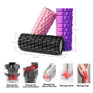 [sg Ready Stock]high Quality Yoga Foam Roller Pilates Fitness Muscle 