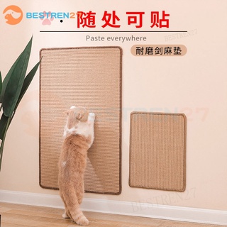 Natural Sisal Cat Scratcher Mat Durable Anti-Slip Cat Scratch Pad Cat  Scratching Pad Pet Cat Dog Scratch Board Protector for Cat Grinding Claws