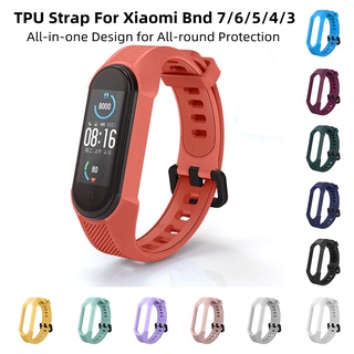 Bracelet for Xiaomi Mi Band 7 NFC Strap Sport milanese loop wristband  Miband7 smartwatch Replacement belt on mi band 5 4 3 6