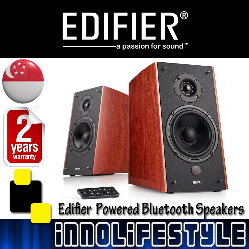 Edifier R2000DB 120W RMS Powered Bluetooth Bookshelf Speakers (2Y ...