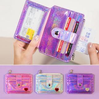 New Laser Holographic 12 bit Small Wallets for Women