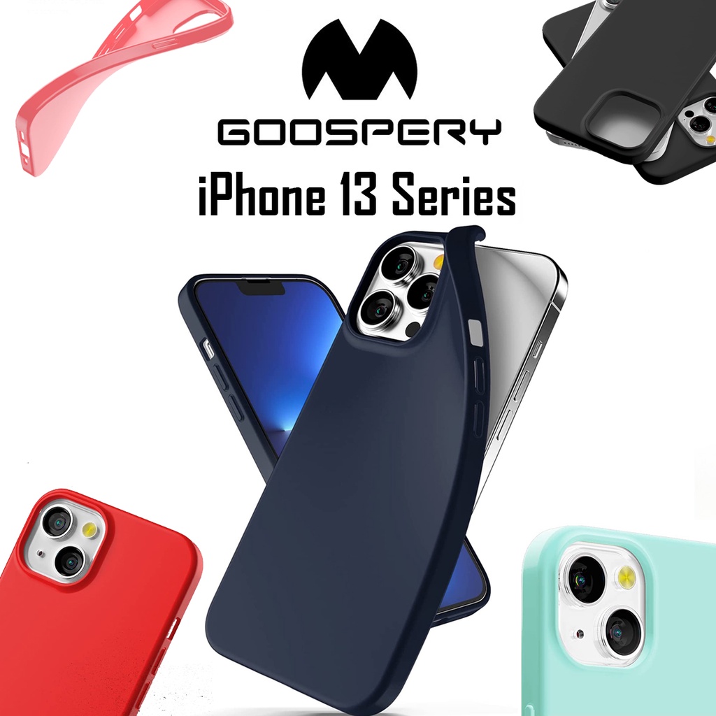 Mercury/Goospery Soft Feeling Case For iPhone 13 Mini/iPhone 13/iPhone 13 Pro/iPhone 13 Pro Max
