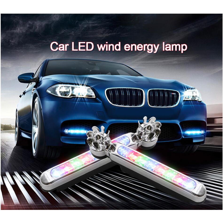 Universal Wind Energy No Need External Power Supply Car Wind Power LED ...