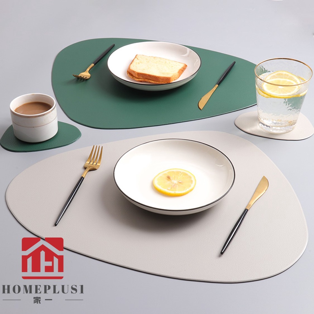 [SG HOMEPLUS1] PREMIUM Waterproof and Heat-Resistant Triangle Table Mat ...