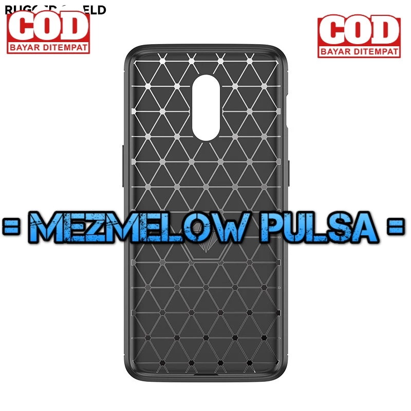 TPU Fiber Carbon Case OnePlus 6 Elastis Ringan - Gambar 4