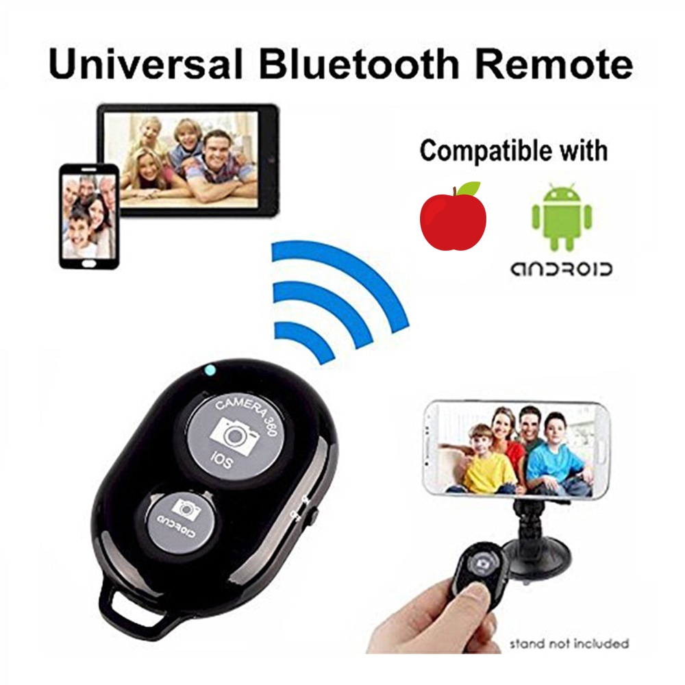Fast Ship】Bluetooth Remote Camera Shutter Release For Phones