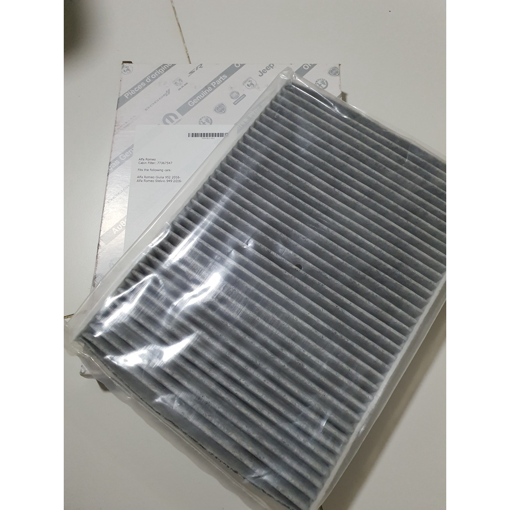 Alfa romeo giulia on sale cabin air filter