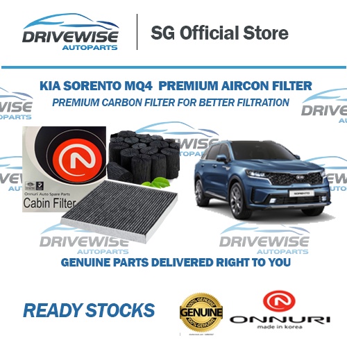 Kia Sorento MQ4 Carbon Activated Aircon Filter/Air Cabin Filter/Made in