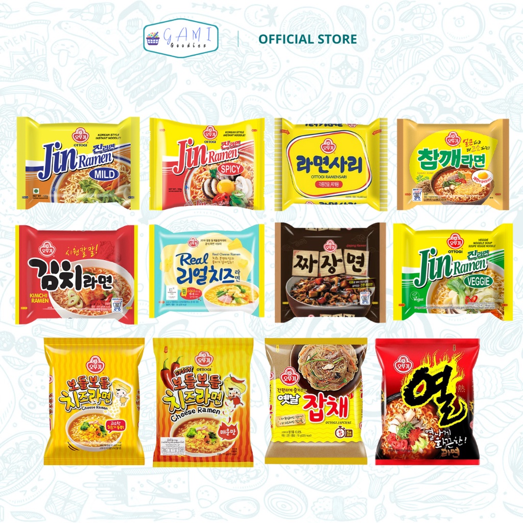 [Pulmuone] Vegetable Oil Jjajang Noodles 620g