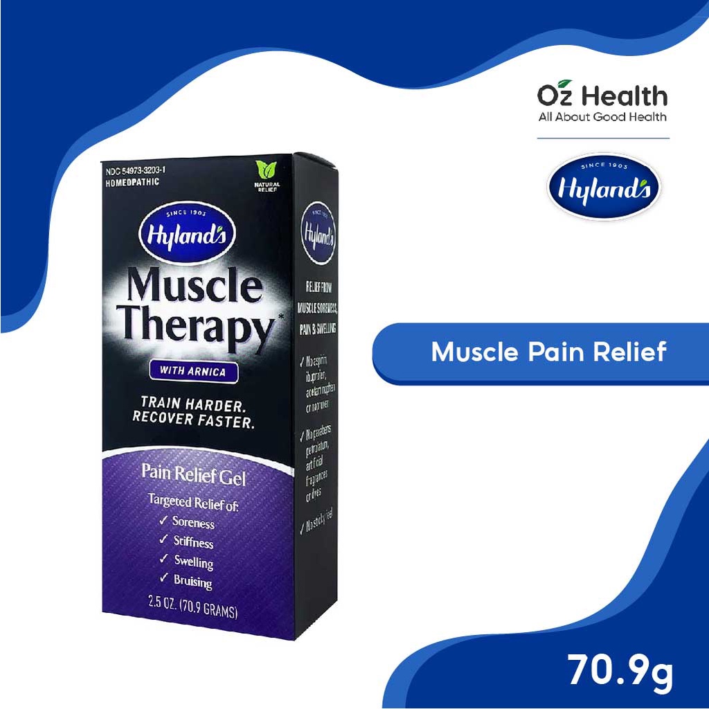 Hyland's Muscle Therapy Gel with Arnica 70.9g Shopee Singapore