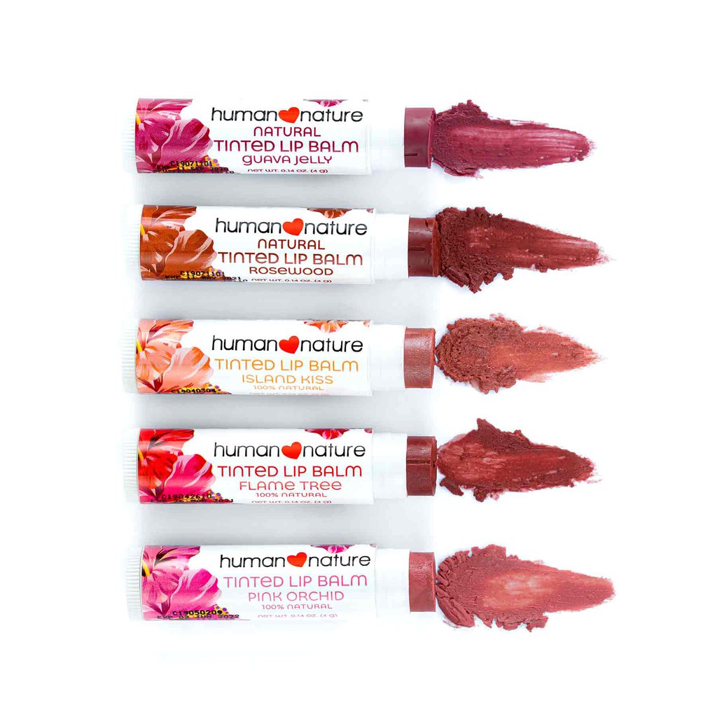 Human Nature Tinted Lip Balm 4G | Shopee Singapore