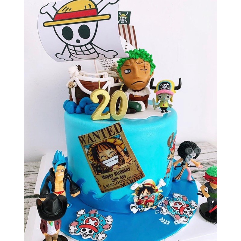 [One Piece-Zoro] Birthday Cake | Event Cake | Customized Cake | Wedding ...
