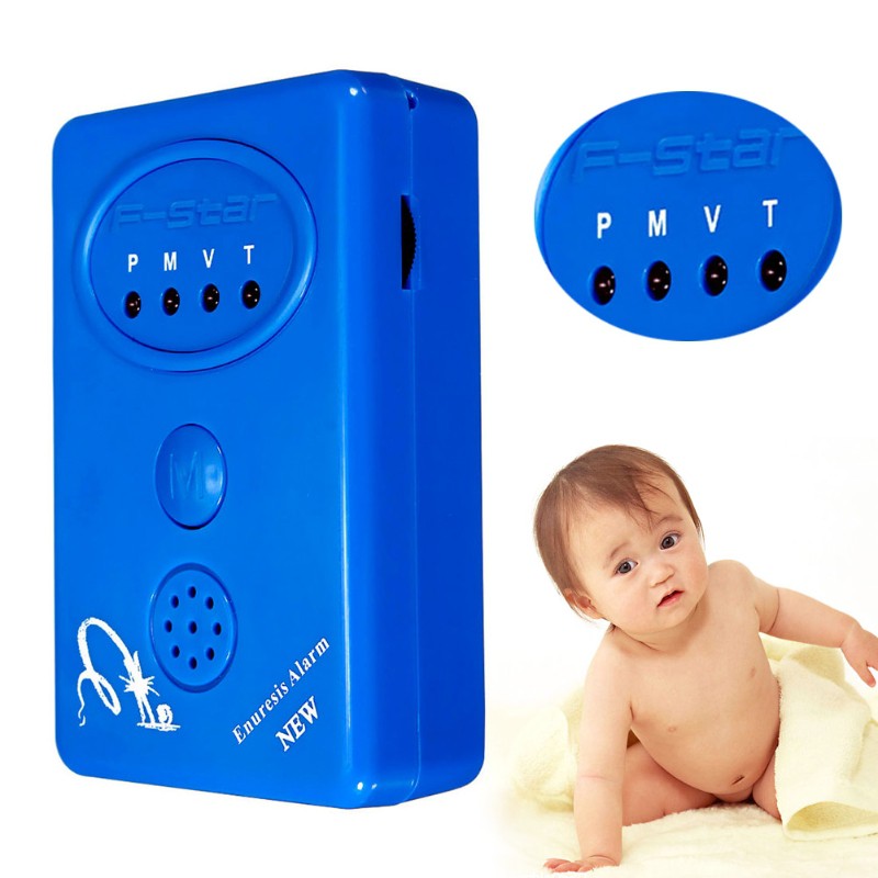 Inn Adult Baby Bedwetting Enuresis Urine Bed Wetting Alarm +Sensor With