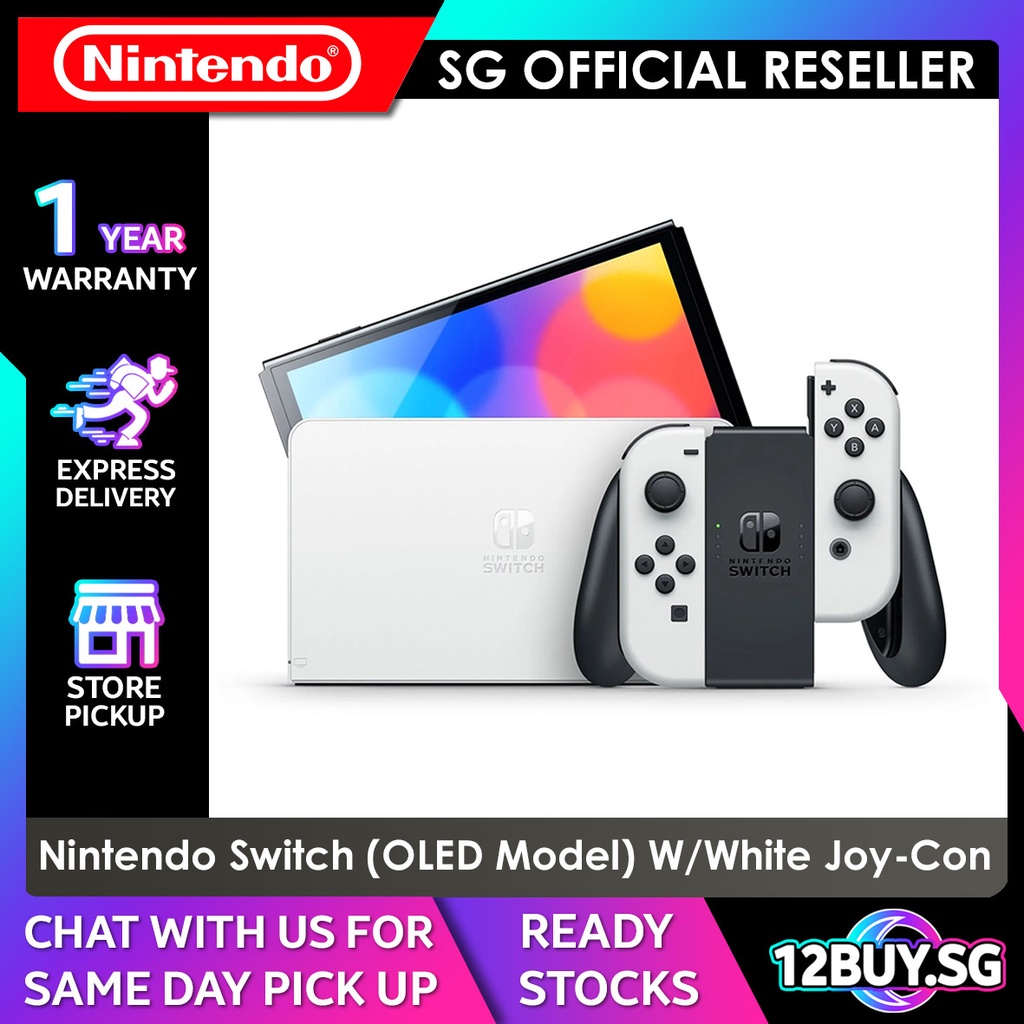 The Nintendo Switch OLED Console (US Model with Full Warranty) Is