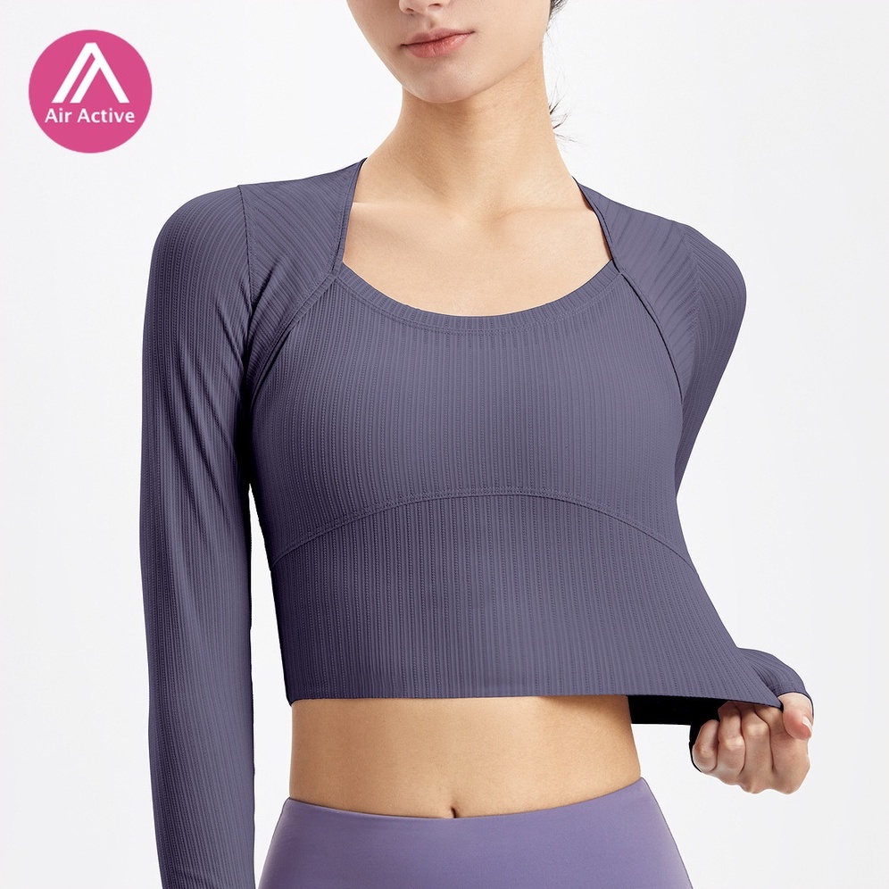 Breathable Long Sleeve Sports Top