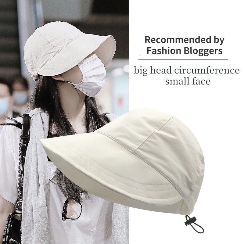 Sun hat hot sale with drawstring