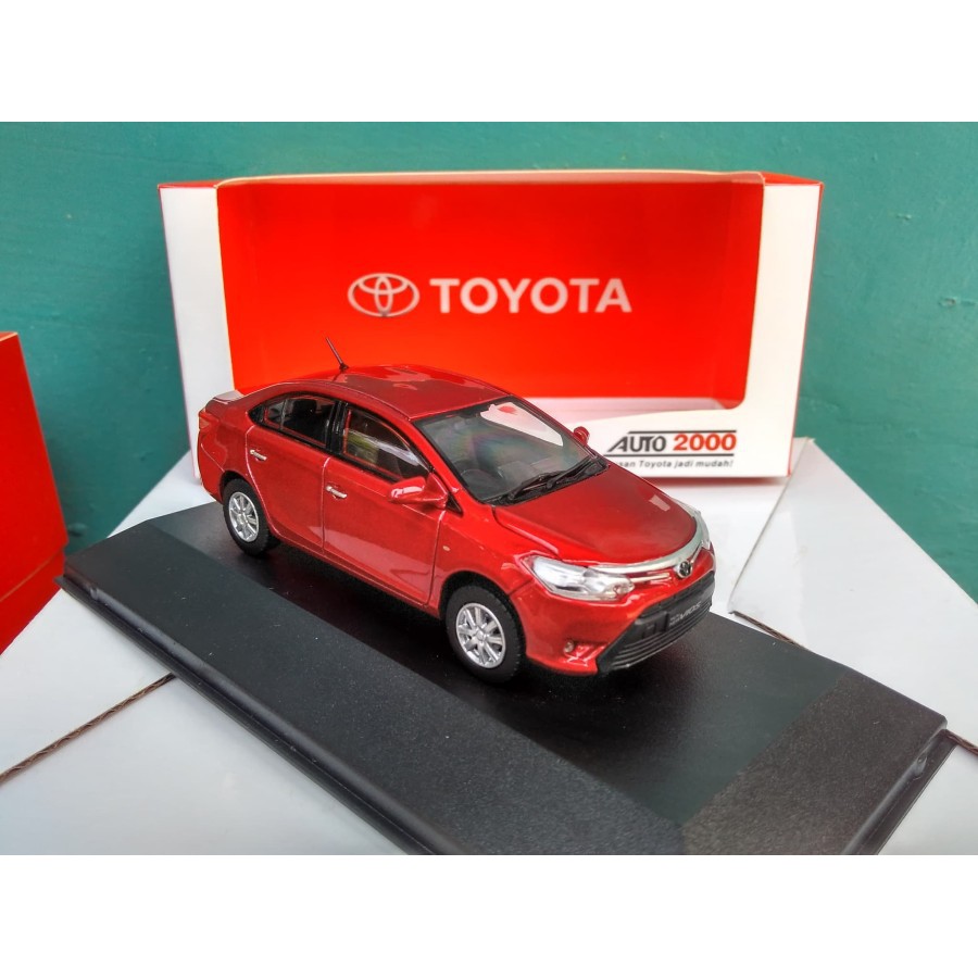 MERAH Diecast Car Toyota Vios Red Miniature Toy Car Display Collection Shopee Singapore