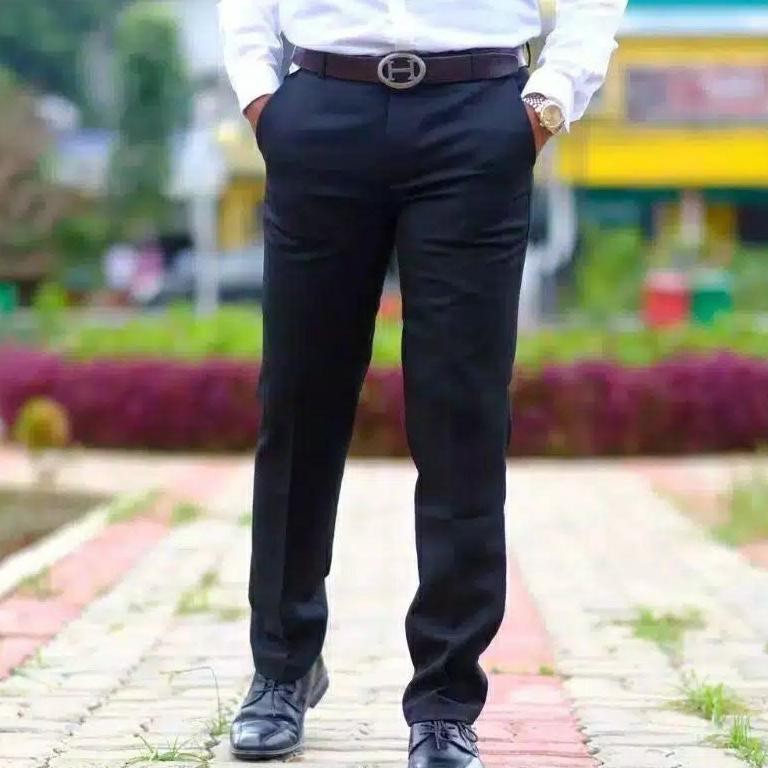 Nizmdenim Formal Office Pants For Men Slimfit Basic Quality Wool Fabric ...