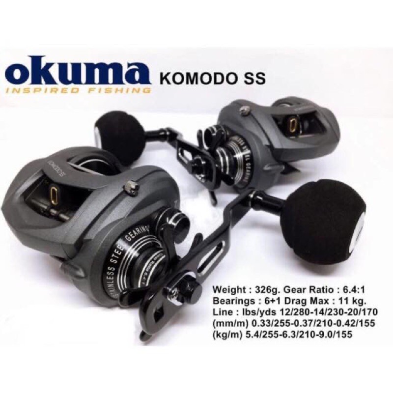 Okuma CERAMIC #7 spool bearings KOMODO SS KDS-471, KDS-471P