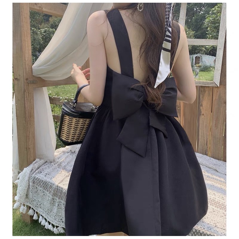 riu Ribbon short dress リボンショートドレス　ブラック Riu Ribbon short dress HOTEL RIU CARIBE - All-inclusive Resort