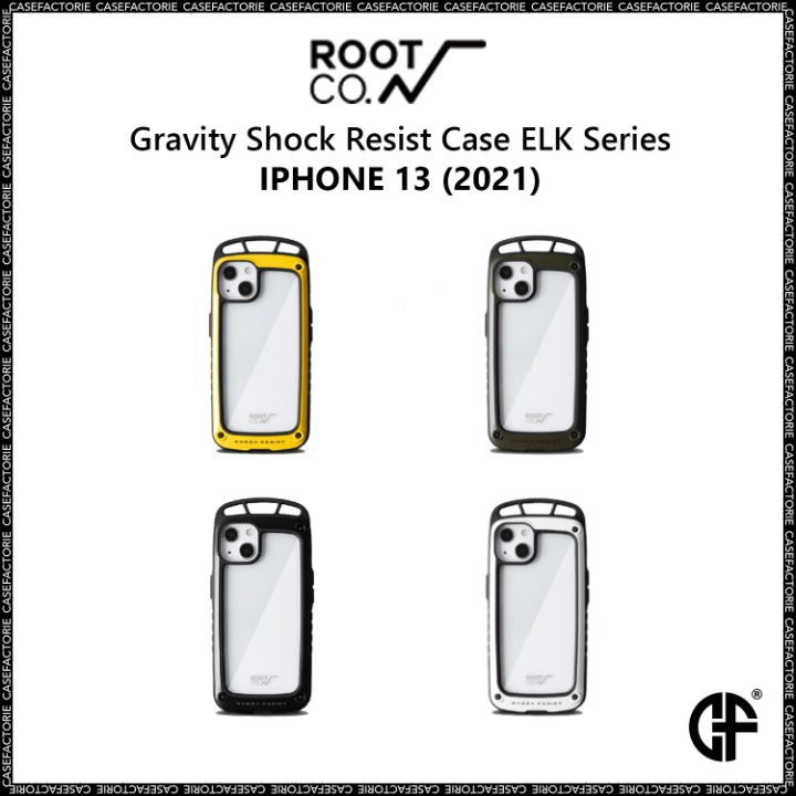 Root Co Gravity Shock Resist Case Elk For Iphone 13 2021 Shopee