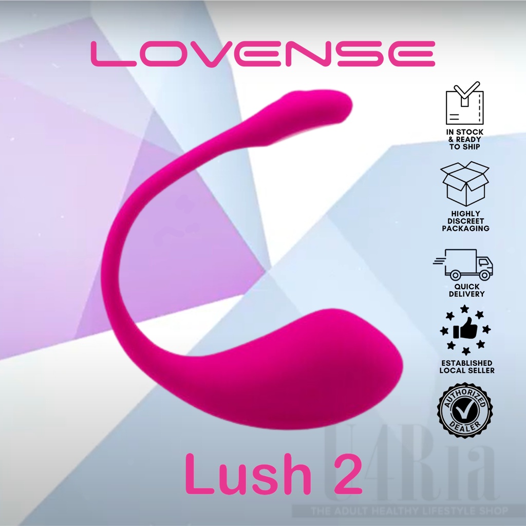 Lovense Lush 2 App Controlled Vibrator Shopee Singapore