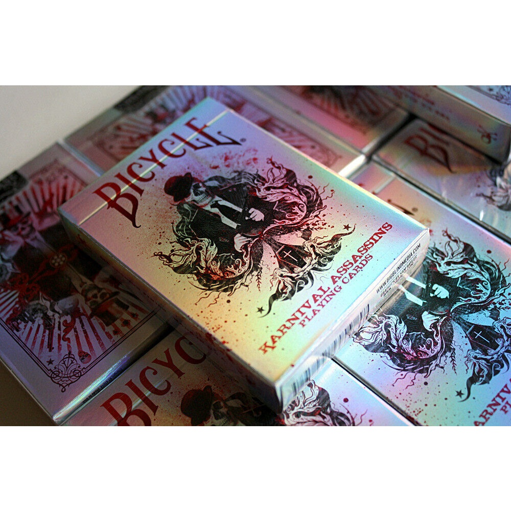 トランプ Bicycle Karnival Assassins Foil case Bicycle Karnival Assassins Playing cards Deck Original edition Ltd
