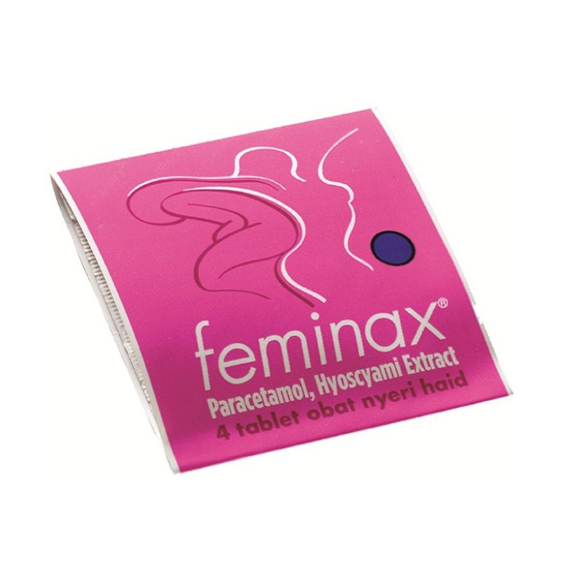 Feminax Strip / Paracetamol / Nyeri Haid - Gambar 2