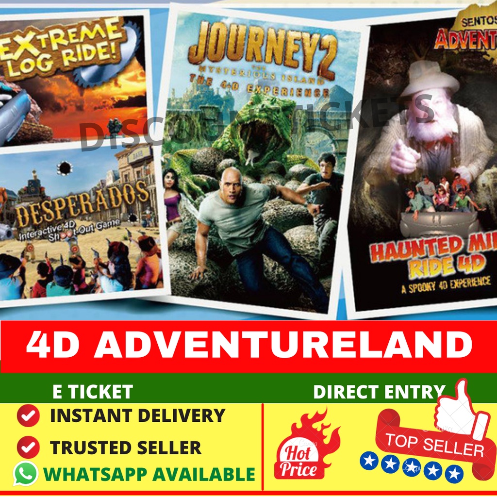 Sentosa 4D Adventureland at Imbiah Station Sentosa Singapore 4d ...