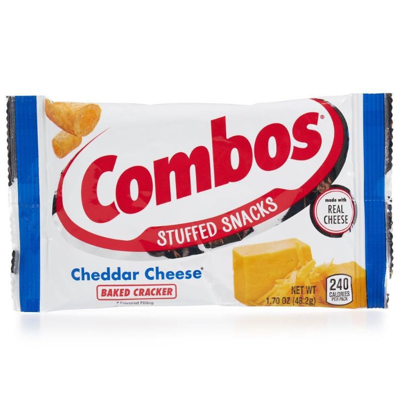 COMBOS Cheddar Cheese Cracker Baked Snacks Shopee Singapore