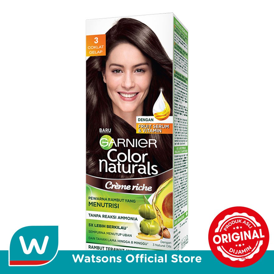 Garnier Color Naturals Crème 3 Dark Brown