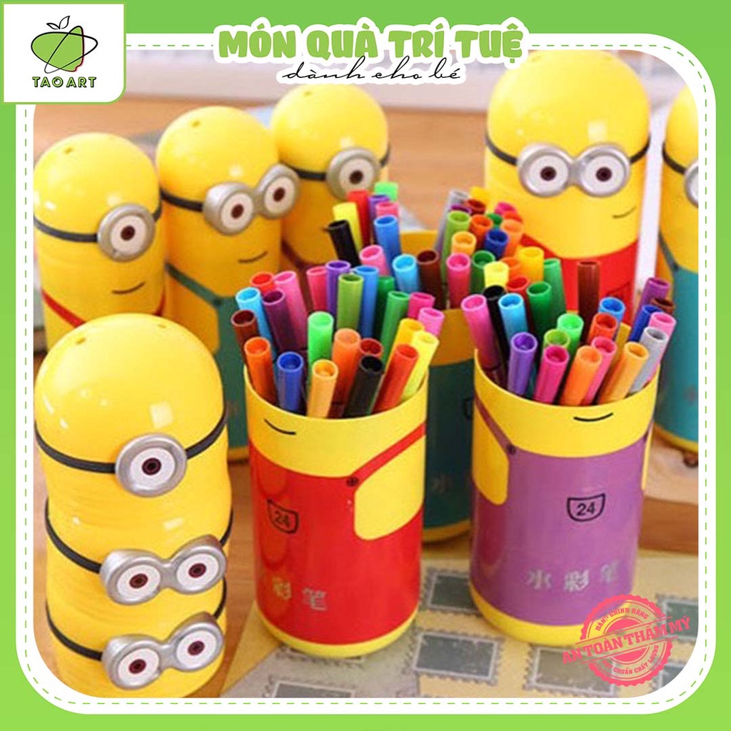 Minion Marker Box, Cute Coloring For Children Cute Minion Design ...