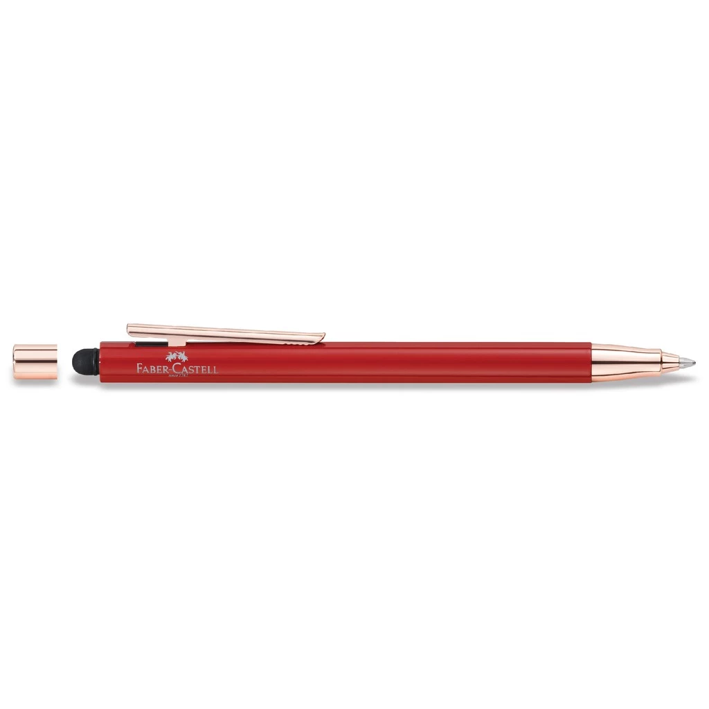 Faber-Castell Neo Slim Stylus Red Rose Gold - Gambar 2