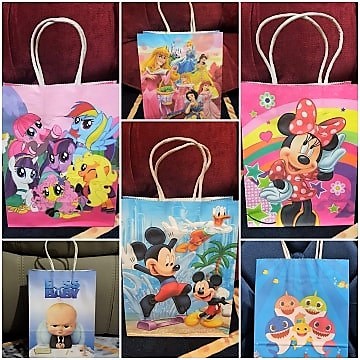 Kids Children Theme Paper Bag with Handle