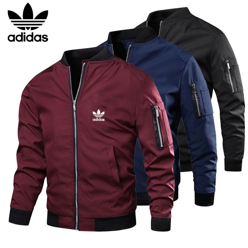 Maroon adidas deals jacket mens