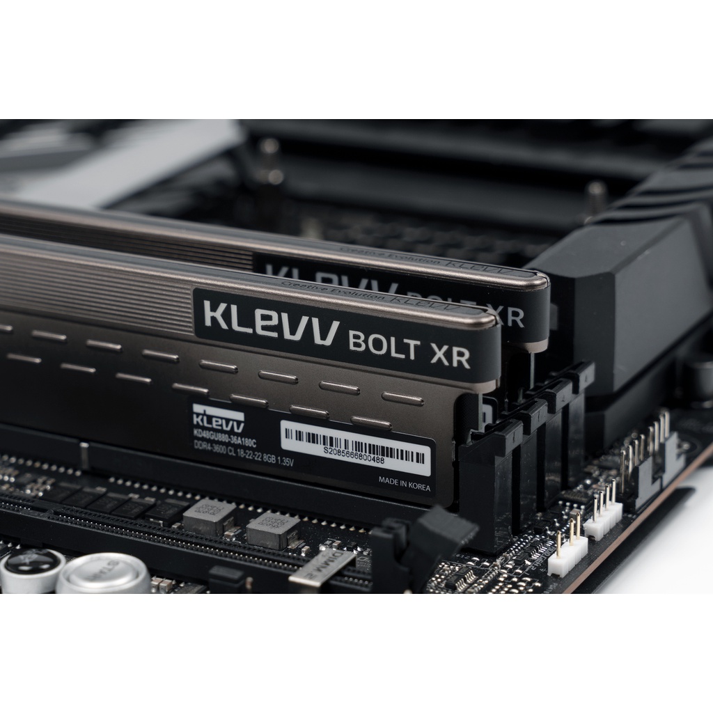 KLEVV BOLT X DDR4 3600MHZ CL18 2 x 8GB - 16GB KIT / 2 x 16gb