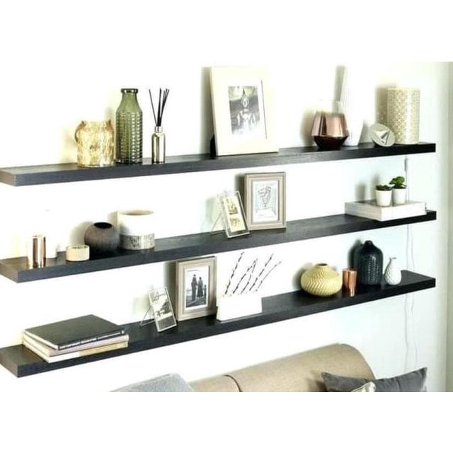 Floating Wall Shelf uk 180cm x 25cm x 4cm White Shopee Singapore