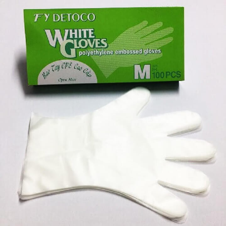 Cpe FY DETOCO Food Gloves 100 Pieces / Box (Size M) Shopee Singapore
