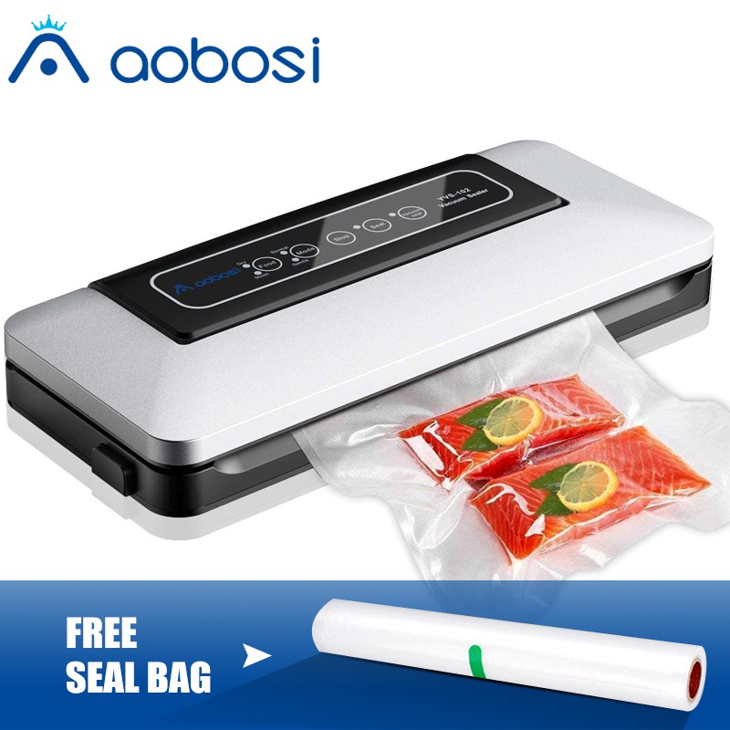 Aobosi YVS102 Vacuum Sealer Automatic Food Sealer Machine for Food Storage and Preservation