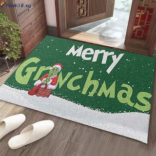 Festival Doormat, Winter Holiday Merry Christmas Doormat Outdoors/indoor  Floor Mats Rugs 40x60 Cm