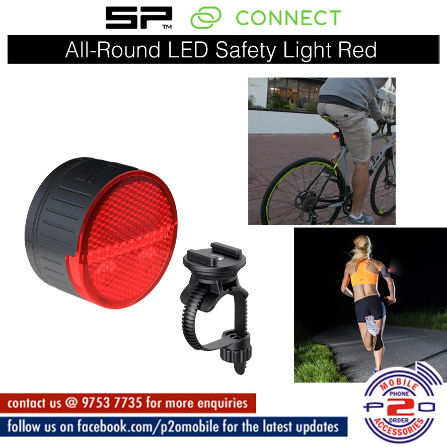SP Connect All-Round LED Safety Light Red | Shopee Singapore